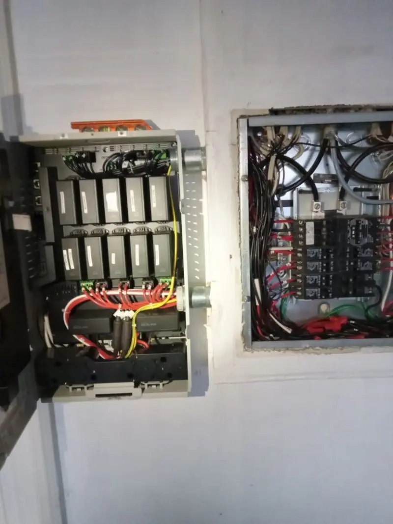 Electrical panel upgrade completed for Indoor Lighting Installation in Lakeside